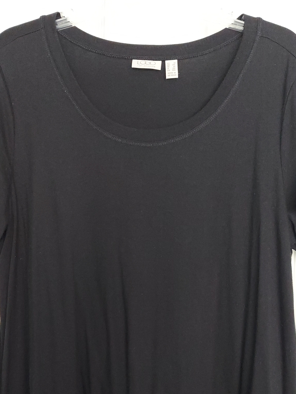 Logo By Lori Goldstein Short Sleeve Knit Tunic - Picture 4 of 7